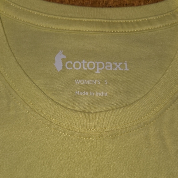 Cotopaxi Yellow Graphic Tee - Picture 4 of 4